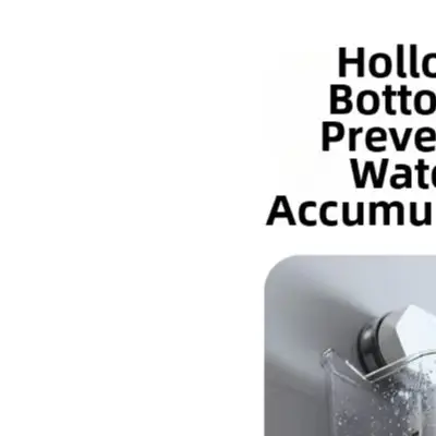 Strong Vacuum Suction No Drill Bathroom Shelf Easy Installation Plastic Storage Solution for Organizing Bathroom Essentials