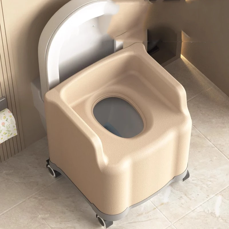 Silla de baño con ruedas, inodoro, Sauna, ducha, masaje, taburete nórdico de diseño para exteriores, Cabeceros bajos para discapacitados, muebles para el hogar