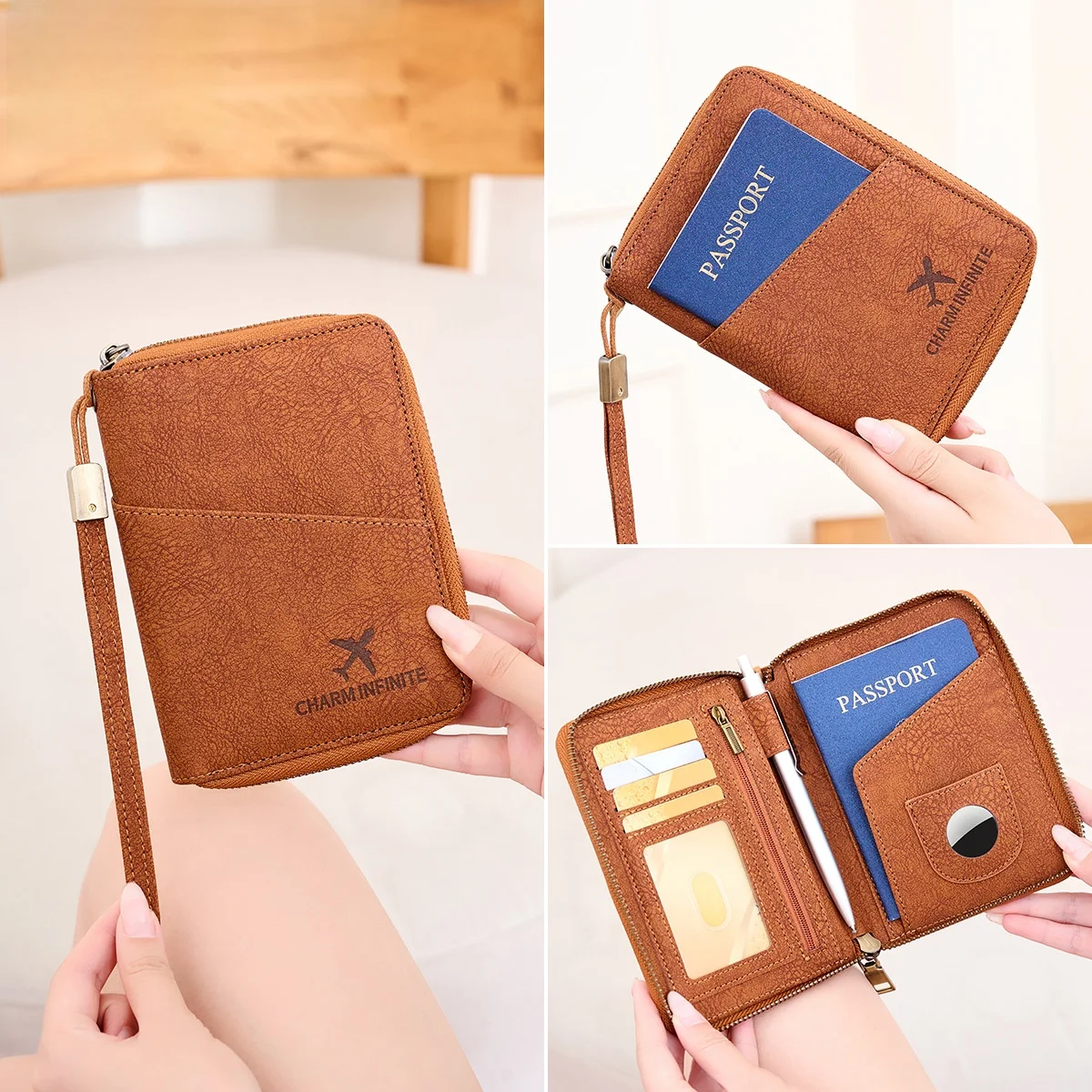travel-document-storage-wallet-short-rfid-airtag-tracker-anti-lost-passport-bag-beautiful-intelligence-functional-bag