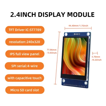 Wyświetlacz LCD IPS TFT 2,4