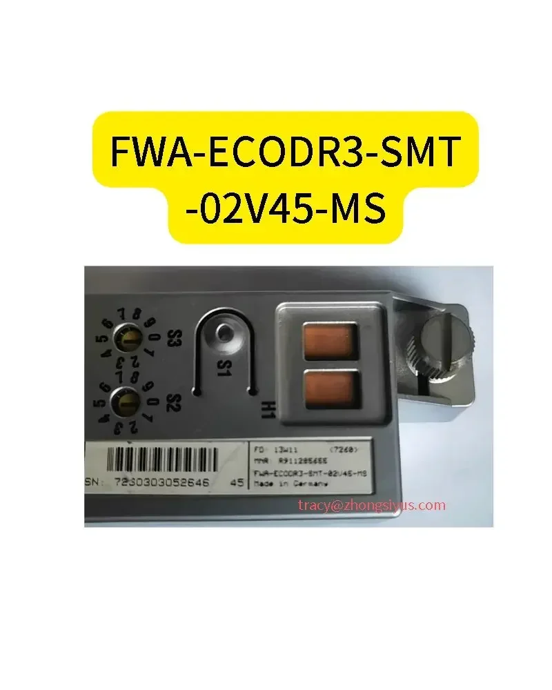 Used servo driver operation panel curing module FWA-ECODR3-SMT-02V45-MS,