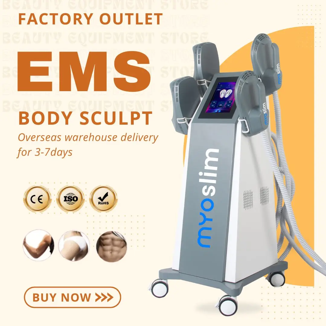 

MYOslim EMS машина для похудения тела в скульптурном машине для сжигания жира, похудения, электромагнитная стимуляция, скульптура, удаление мышечного жира