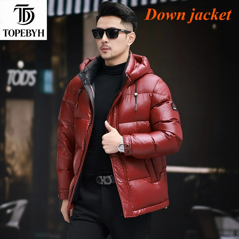 

Men's Casual Fashion Down Jacket Warm High Quality Duck Down Coats