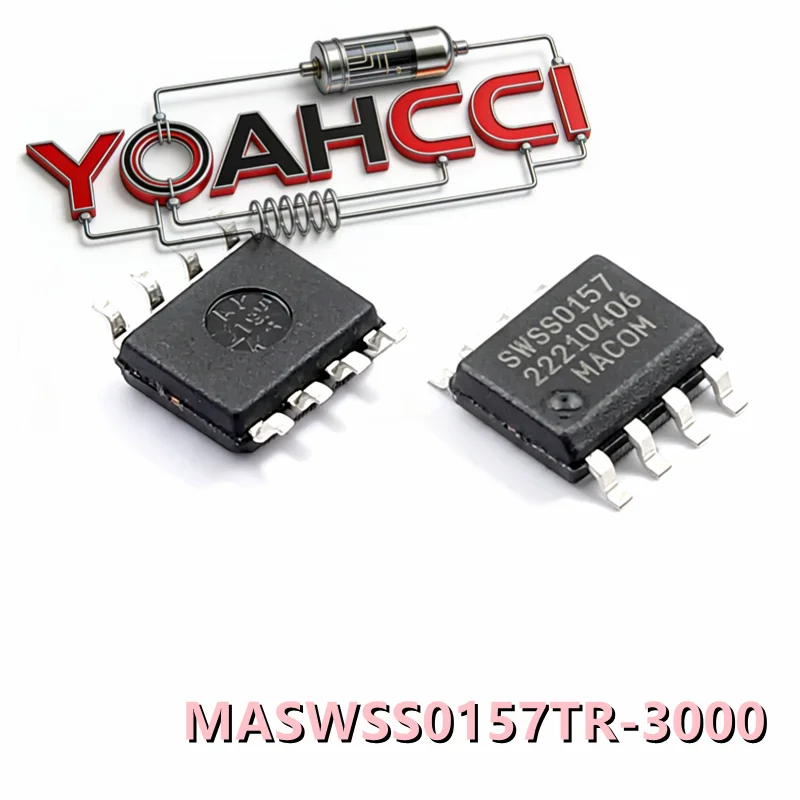 MASWSS0157TR-3000 (5-20pieces) SOIC-8 SPDT Switch DC - 2.5 GHz ,Original In Stock