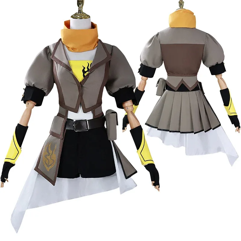 Yang Xiao Long RWBY Yellow Trailer Cosplay Costume Halloween Carnival Party Comic-con Role Playing Outfit sf/1