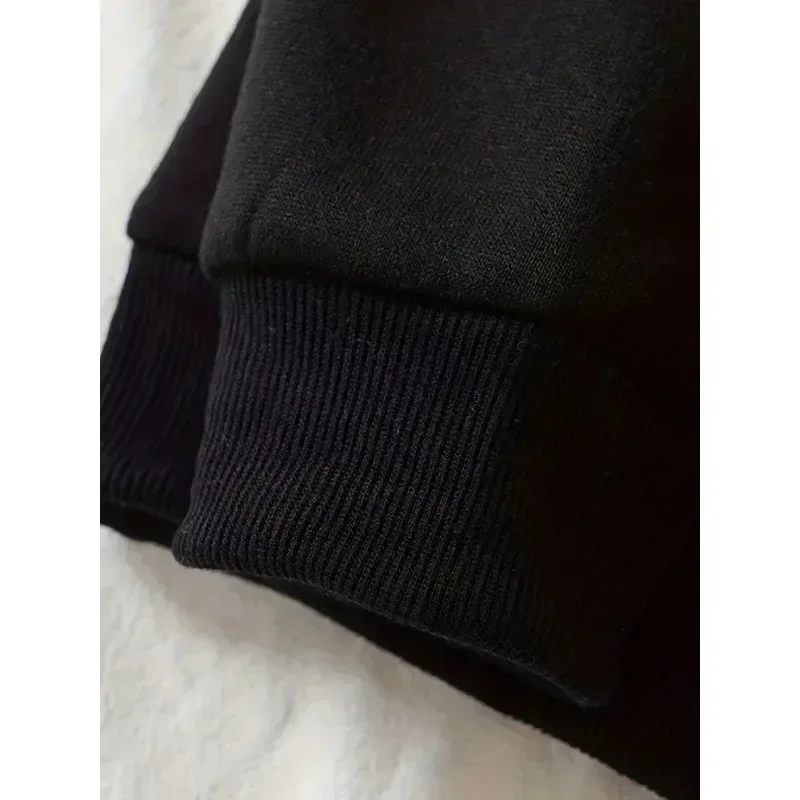 سويت شيرت نسائي رسمي بقلنسوة من Disney Beauty and The Beast مطبوع عليه قلعة الوحش الوردي المميزة مع حروف ذهبية #3