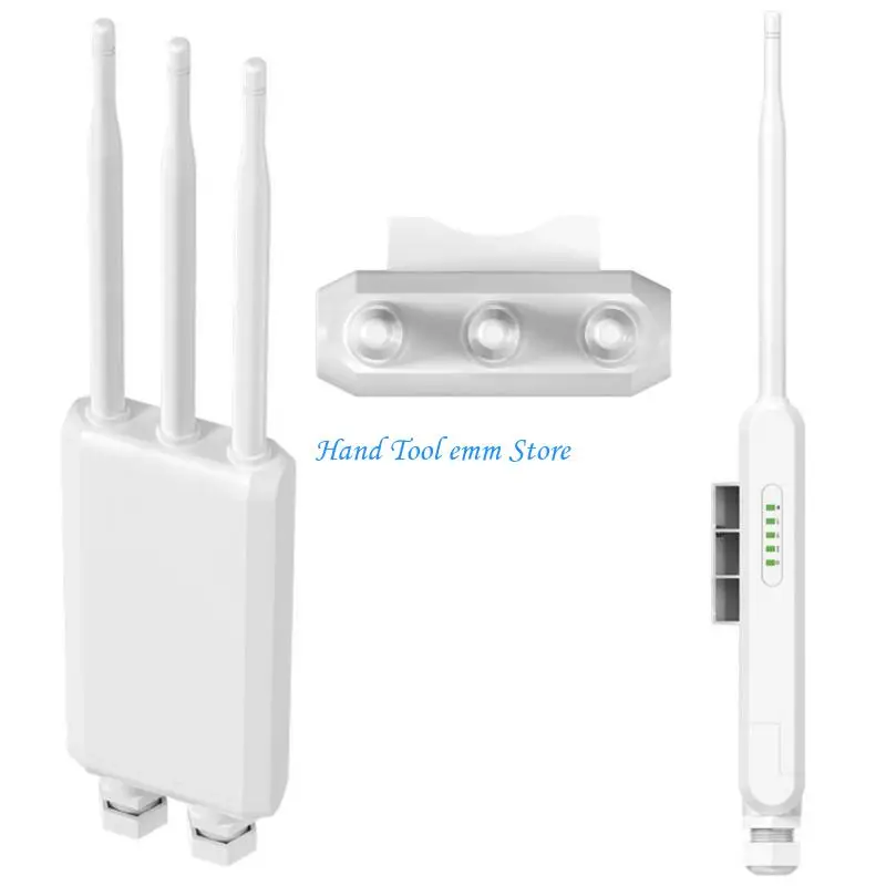 

H37F Tall Power 1300M Radio Accesspoint Outdoor Use Coverage Against Intervention