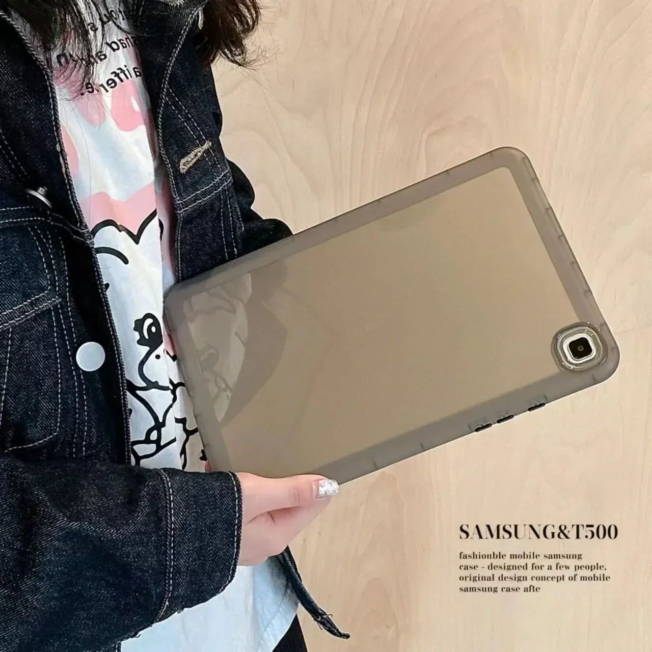 New Case for Samsung Galaxy Tab A9 A8 A7 A S9 S8 S7 S6 Lite Plus FE 12.4 11 10.5 10.4 8 7 Inch Tablet Transparent Protect Cover