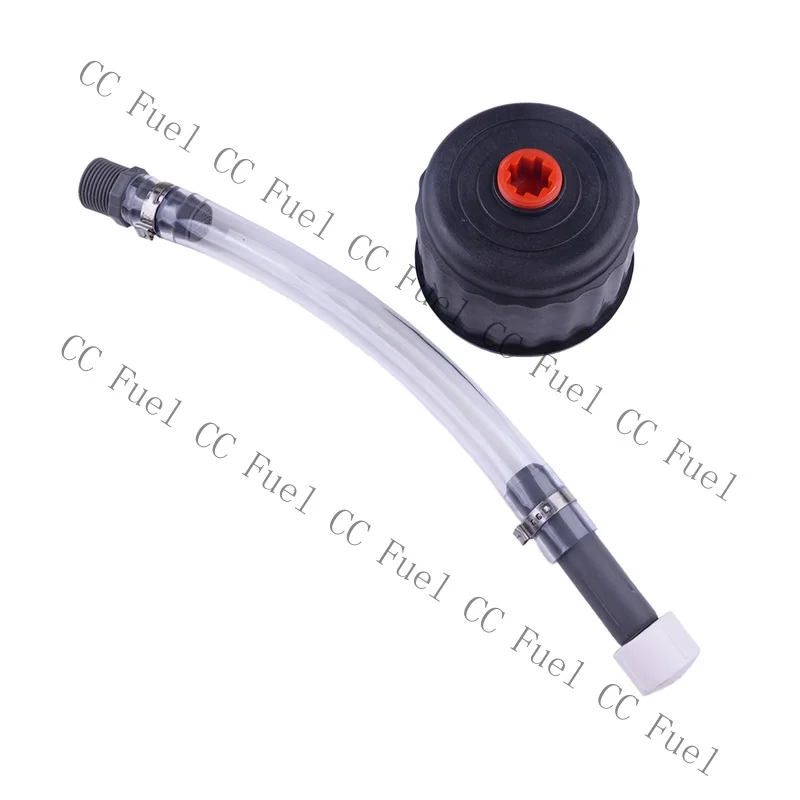 C+ Racing Fuel Deluxe Filler Hose  Cap Kit Fit for 5 Gallon Fuel Jug Gas Can@
