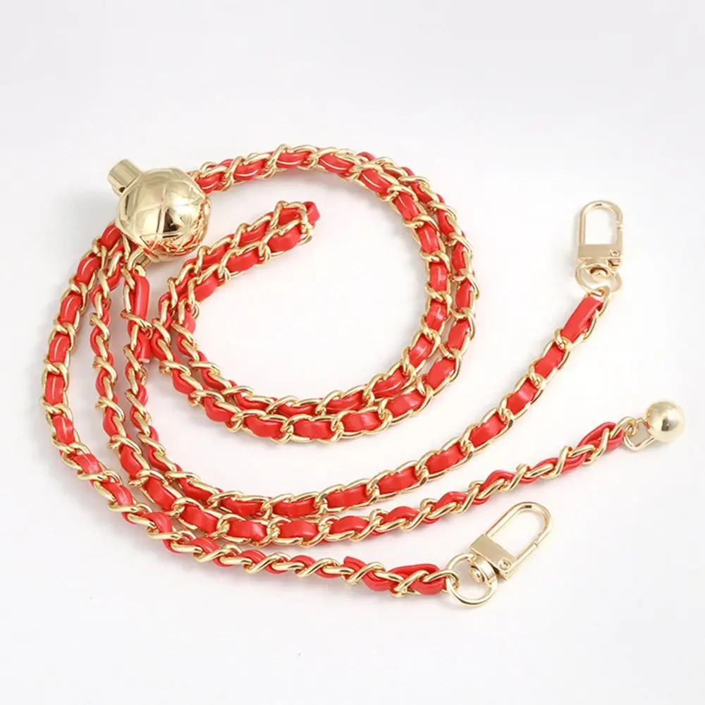 Small High-end Shoulder Strap Bag Chain Golden Balls Chain Replacement Shoulder Strap Non-fading Chain Adjustable Length Strap