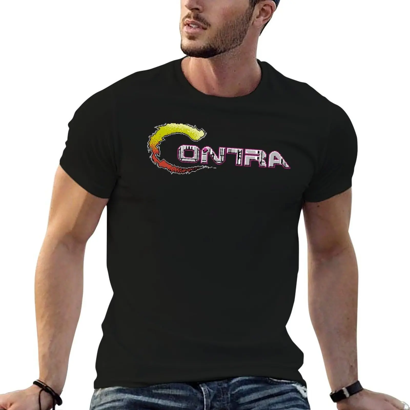 Contra T-Shirt man t shirt luxury t shirts for man pack cotton man t shirts high quality luxury brand T-shirt
