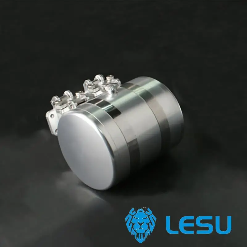 LESU Simulation 50Mm Metal Oil Tank 1/14 Tamiyay King Gl RC Tractor Truck Model Outdoor Toys TH02300