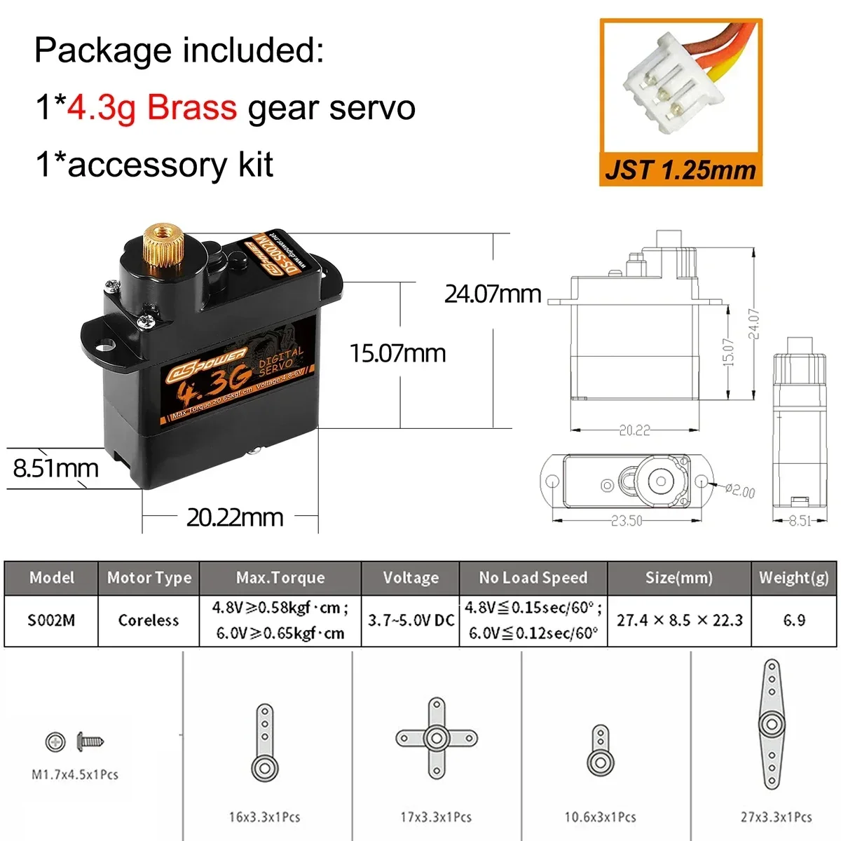 hot rc DSPOWER 2g 3,7g 4,3g 5g 6g 8g 9g Kunststoff/Metall Getriebe JR/JST Digital Micro Servo Motor für RC Mini Auto Flugzeug Starrflügel Roboter 7