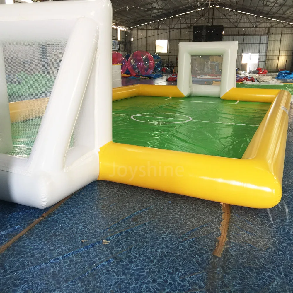 ベストセラー カスタム インドア/アウトドア スポーツ フットボール ピッチ バブル ポータブル インフレータブル サッカーエリア インフレータブル サッカーフィールド
