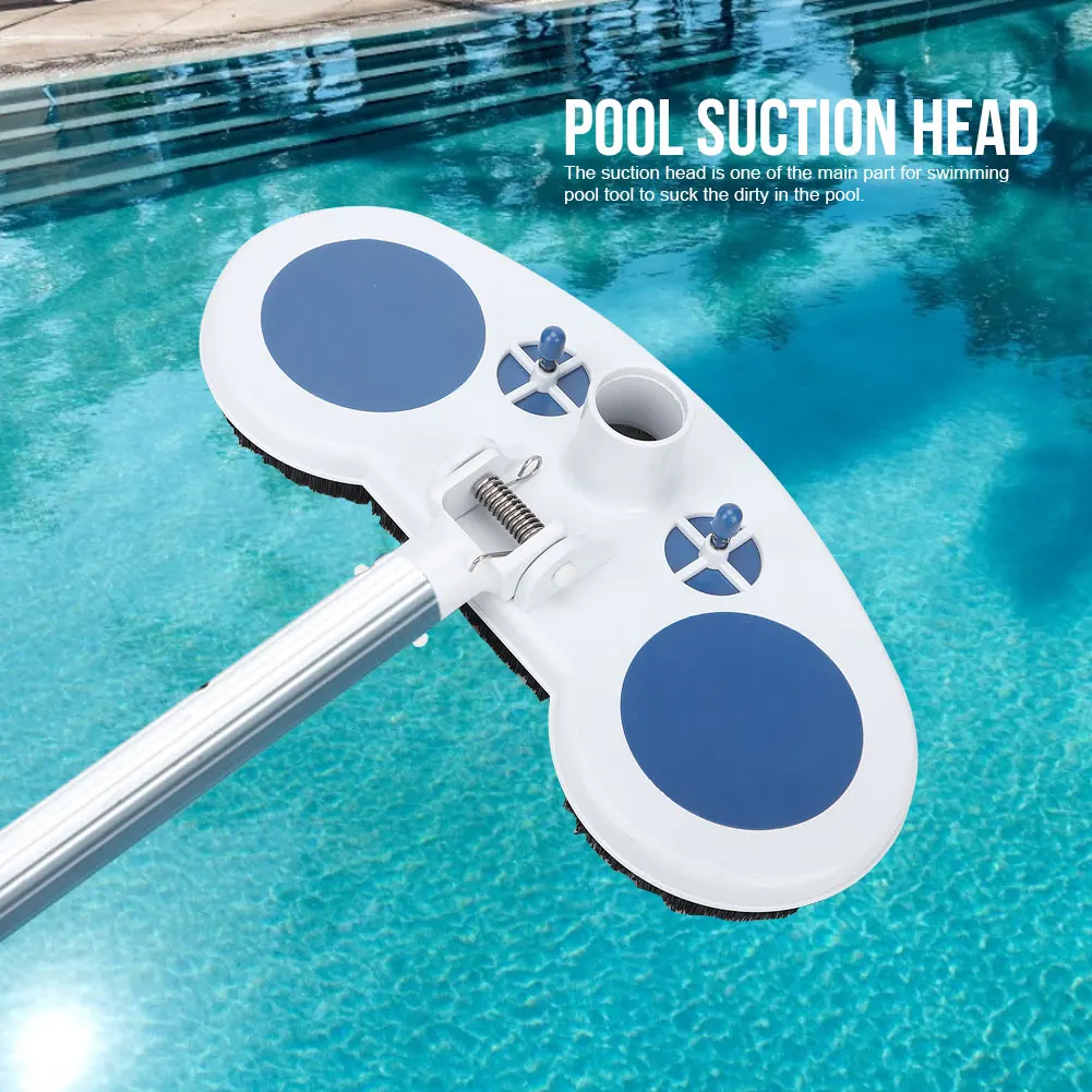 13in Professional Pool Cleaning Kit Pool Suction Head Pond Cleaning Accessory