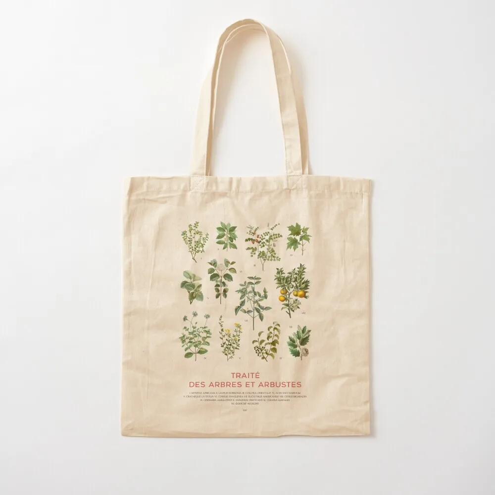 

Trees and Shrubs chart Tote Bag Cloth bags canvas tote Women's shopper Canvas Tote Bag