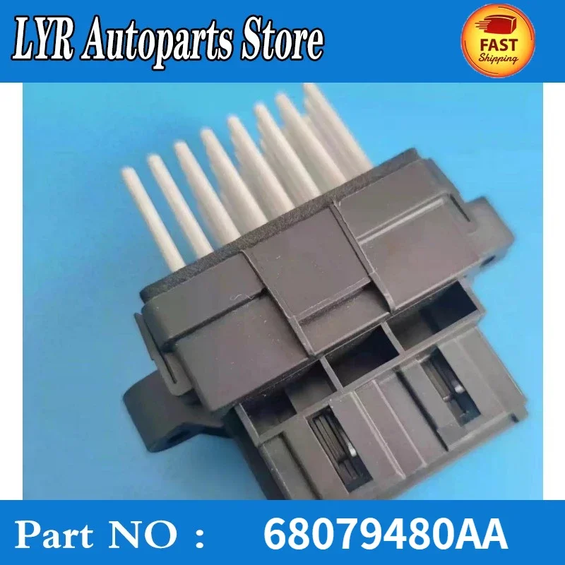 

High quality Blower Motor Resistor Front For Jeep Grand Cherokee Dodge Durango 68079480AA Car Accessories