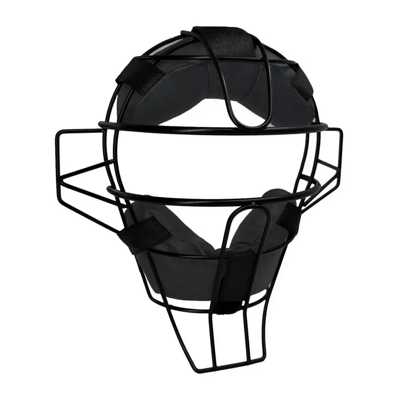 Baseball Catcher Masque Protective Adjustable Harness Softball Fielder's Masque Traditional Hollow Steel Comfortable Fit