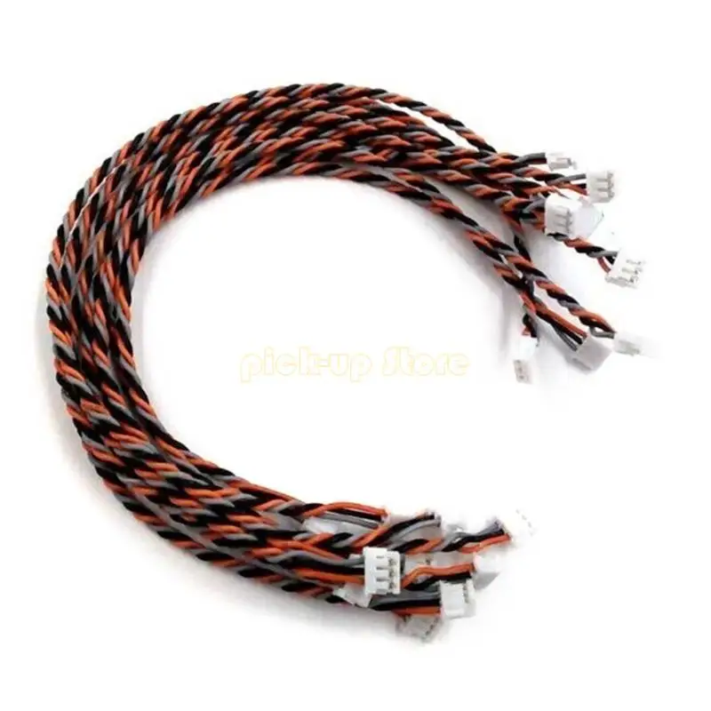 

Q5WA 18CM Receiver Cord for Quadcopter Receivers Copper Wire Tricolor Line