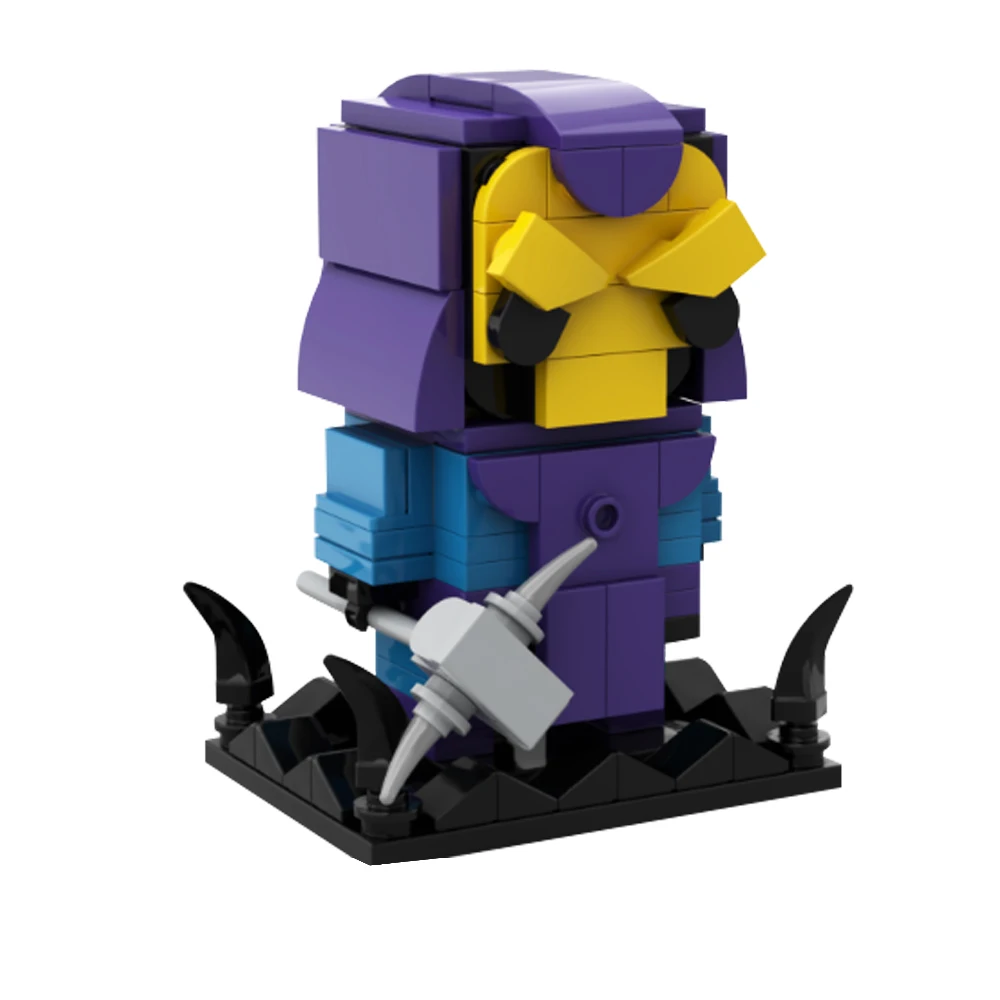 MOC マスターズオブザユニバース Skeletors Brickheadzs ビルディングブロックセットアニメ映画アクションキャラクターレンガのおもちゃ子供のギフト