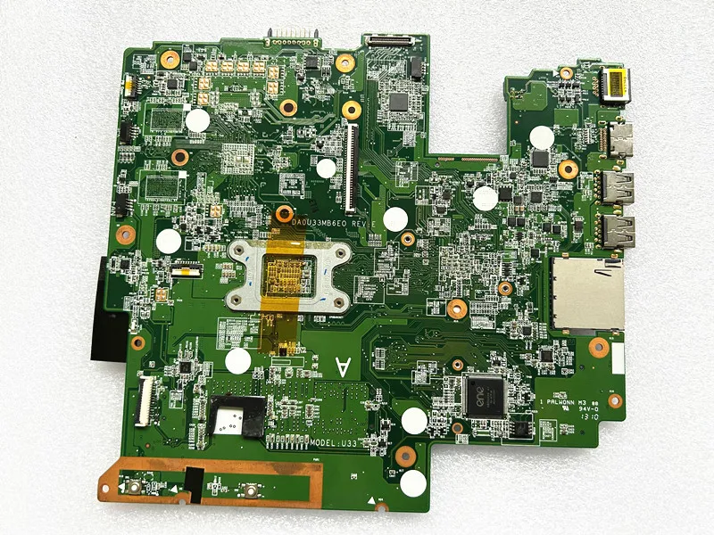 721214-501 721214-001 For HP Pavilion 14-B Laptop Motherboard DA0U33MB6E1 W/ SR0U4 I3-2375U CPU DDR3 100% Working Well image 3