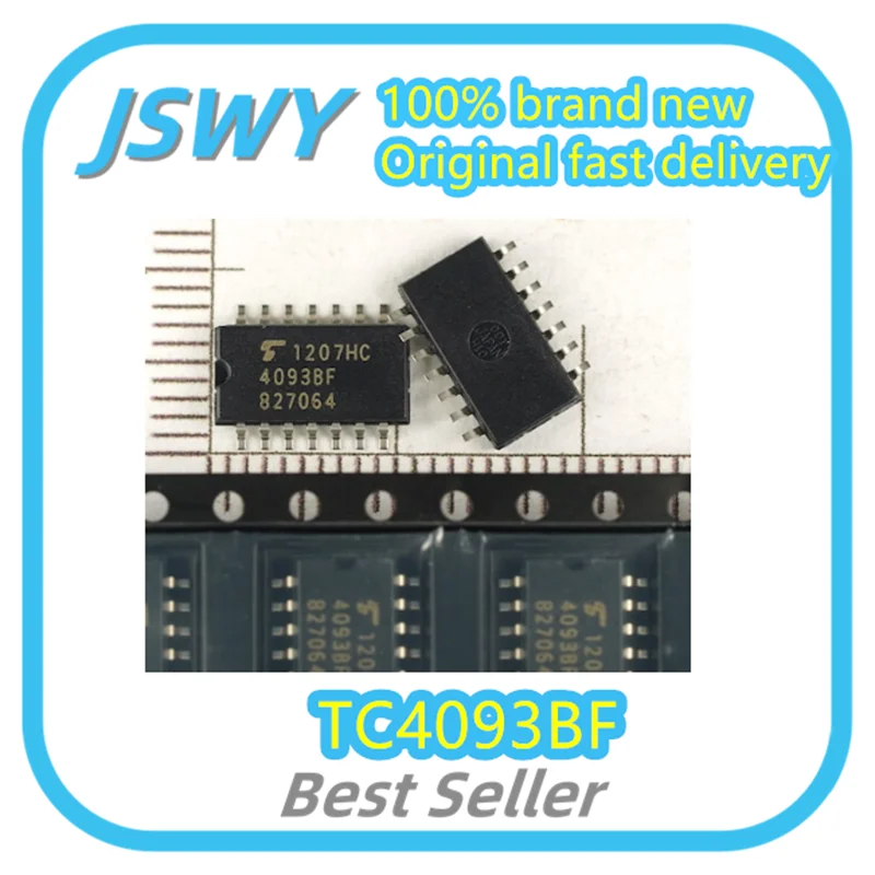 

(10/100pcs) TC4093BF Silkscreen 4093BF SOP-14 Logic Chip Original and Genuine in stock
