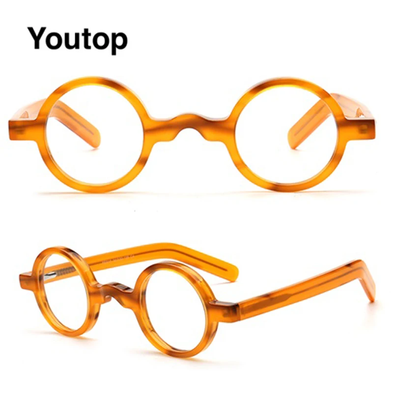 

Винтажные женские оправы для очков, модные круглые оптические очки, новые мужские прозрачные очки по рецепту, красочные очки в стиле ретро