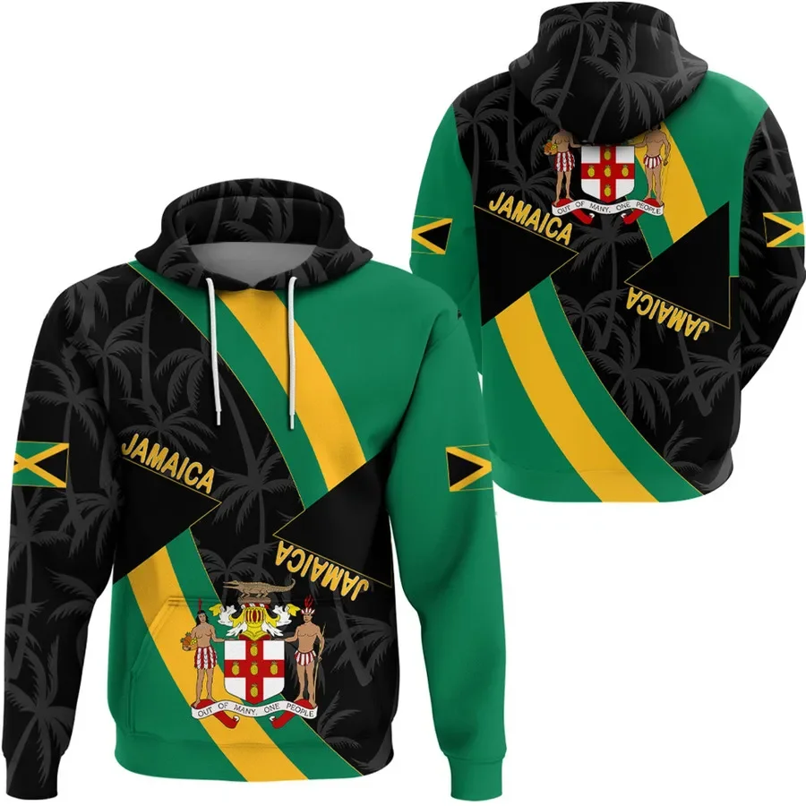 

Men Women Jamaica Indian print 3D Hoodies Funny country flag Sweatshirt Fashion Hooded Long Sleeve zipper unisex Pullover