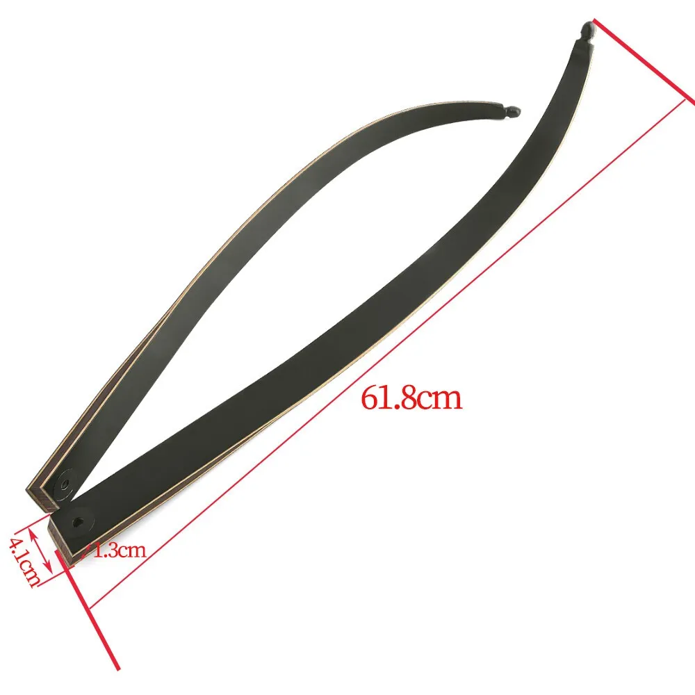 US 60" Takedown Recurve Bow Arrow Set 50lbs Wooden Riser Archery Target Shooting Adult Shooting Practice