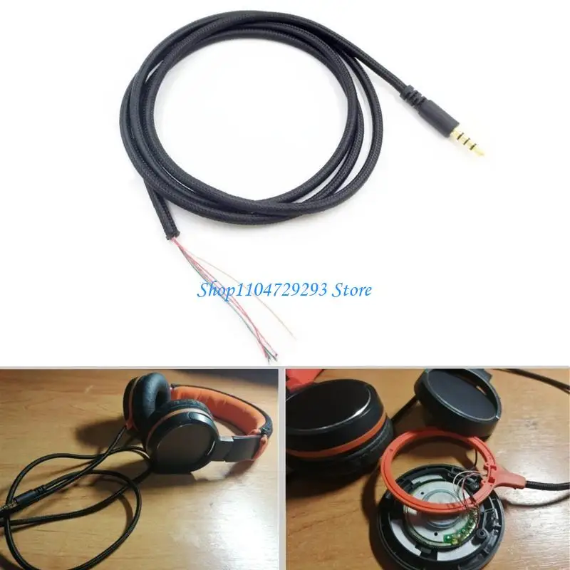 Y2GD Reparatur von Reparaturen Ersatz -Aux -Kabel für Cloud II CloudX Revolvers Gaming