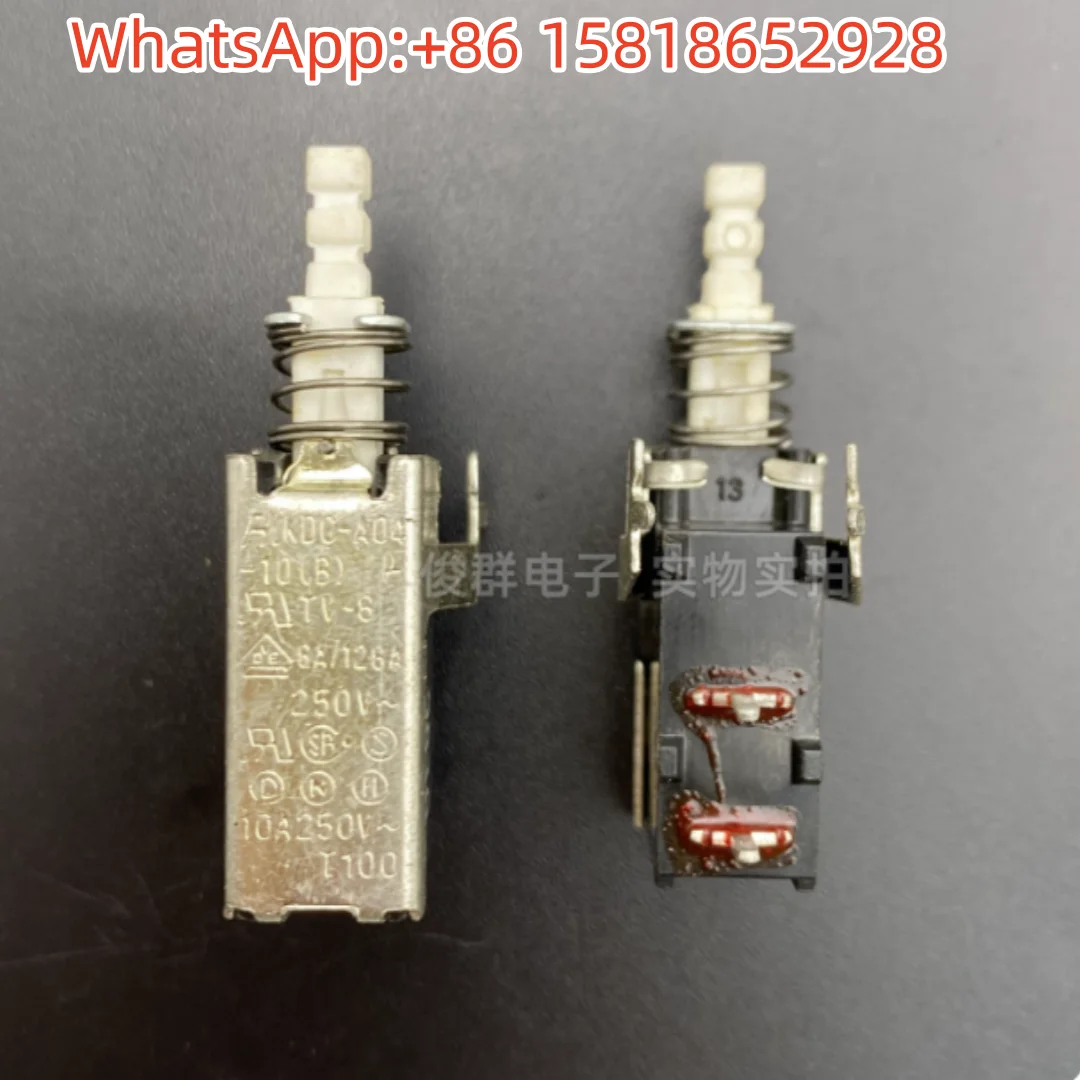 5pcs Taiwan FH KDC-A04-10 Self-Locking Power Switch TV-8 10A250 Adjustable Amplifier Chassis Button Buttons