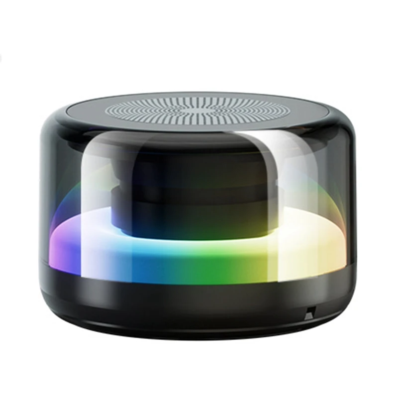 Mobile Phone Bluetooth Speaker Colorful Lights Wireless Small Sound Box Subwoofer Portable Home Speaker Durable