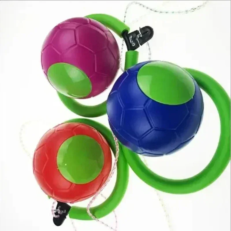 Juguete de bola para saltar al aire libre, juego deportivo divertido, educación que mejora el equilibrio y la coordinación, Ideal para niños, regalos de cumpleaños