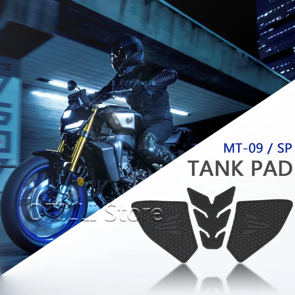 

NEW For MT-09 MT 09 MT09 SP 2021 2022 2023 Anti-Scratch Side Fuel Tank Pad Fuel Tank Knee Grip Pad Side Waterproof Stickers