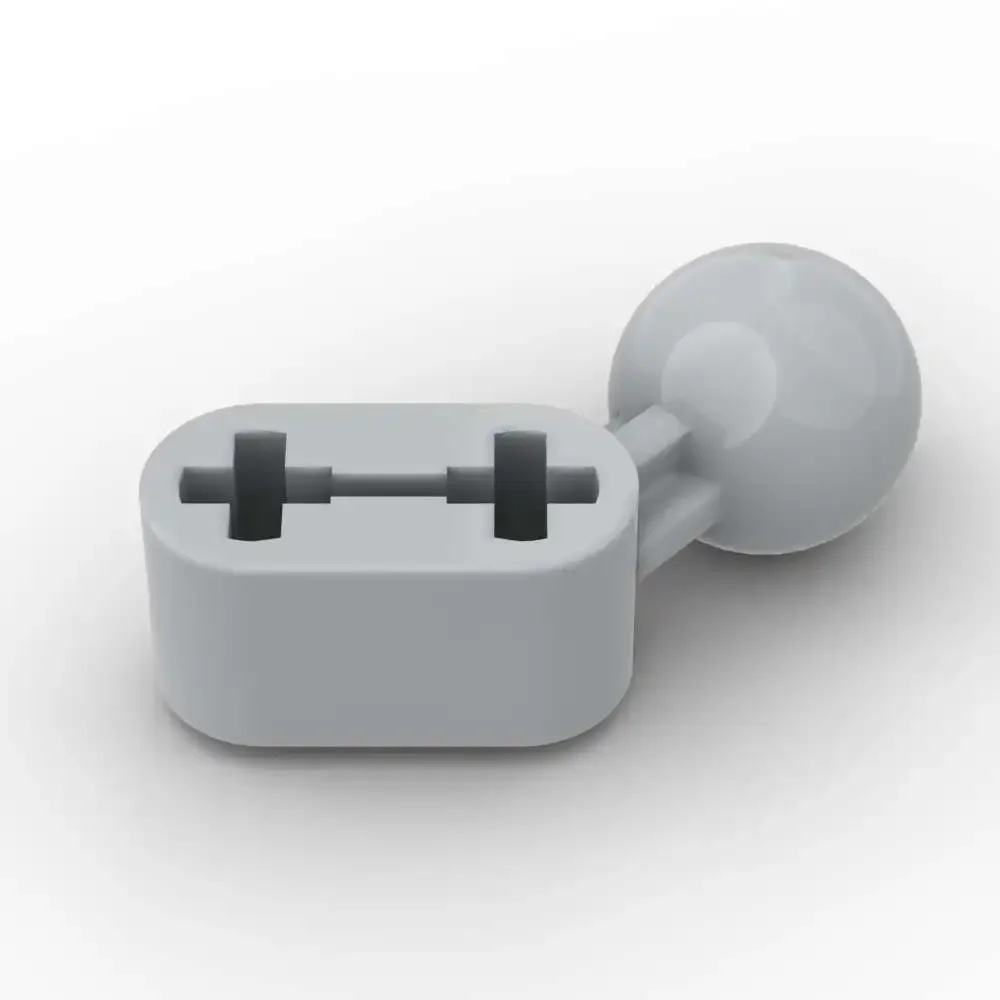 MOC 10PCS Parte Mattoni 50923 Sfera Modificata 1x2 Blocchi di Costruzione Comune Particelle Ad Angolate Assemblare Puzzle Giocattoli Per Bambini Regali Di Compleanno