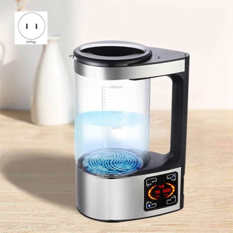 2L Rich Hydrogen Water Bottle Alkaline Water Ionizer Machine Water Filter Drink Hydrogen Water Generator