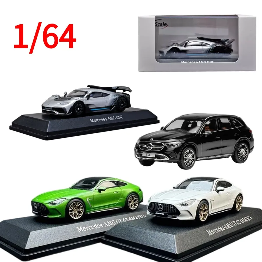 

Масштабная модель автомобиля IScale 1/43 Mercedes-Benz AMG GT63 из сплава, литая под давлением, 1/64 Mercedes-Benz GLC SUV, внедорожник AMG ONE, игрушки для мальчиков