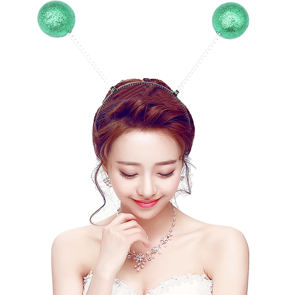 

6pcs Foam Ball Headband Party Hair Hoop Headdress Lightweight Safe Comfortable Kids Adults Hairstyling Tool Festive
