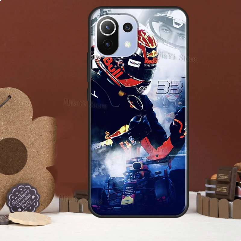 F1 Number 33 Racer Funda For POCO X3 Pro F3 M3 M4 Pro Case For Xiaomi Mi 11T Pro 11 Ultra Note 10 Lite Cover