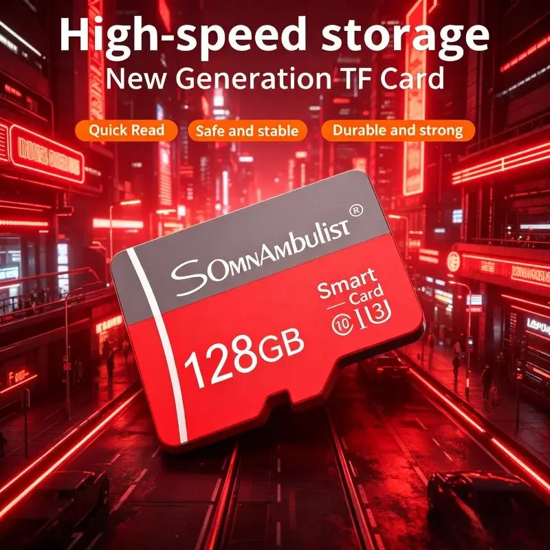 

Class10 Mini Flash TF SD Pen Drive SomnAmbulist 8 16 32 64 128GB High Speed Memory Card For Camera Game Devices