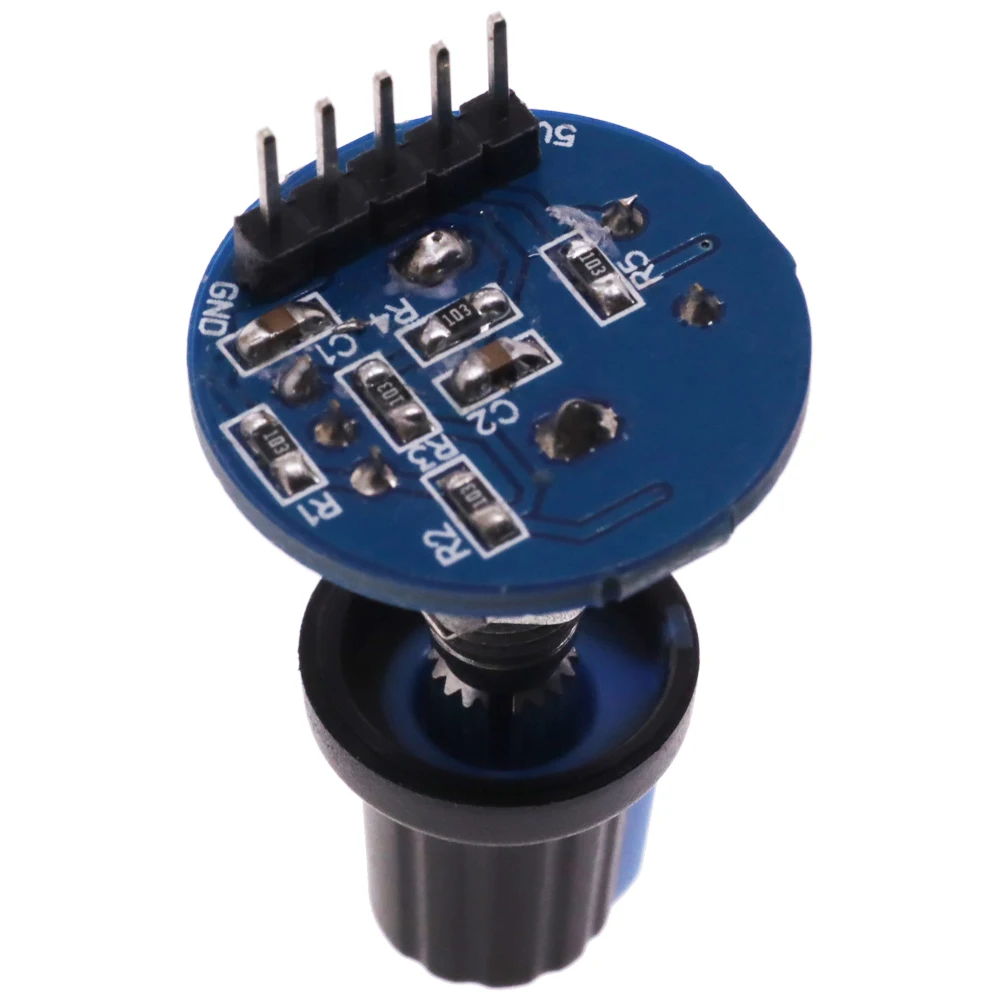 360 Degrees Rotary Encoder Module Rotary Potentiometer Analog Knob Module for Arduino KY-040 RV09 Rotary Encoder EC11 Knob Cap