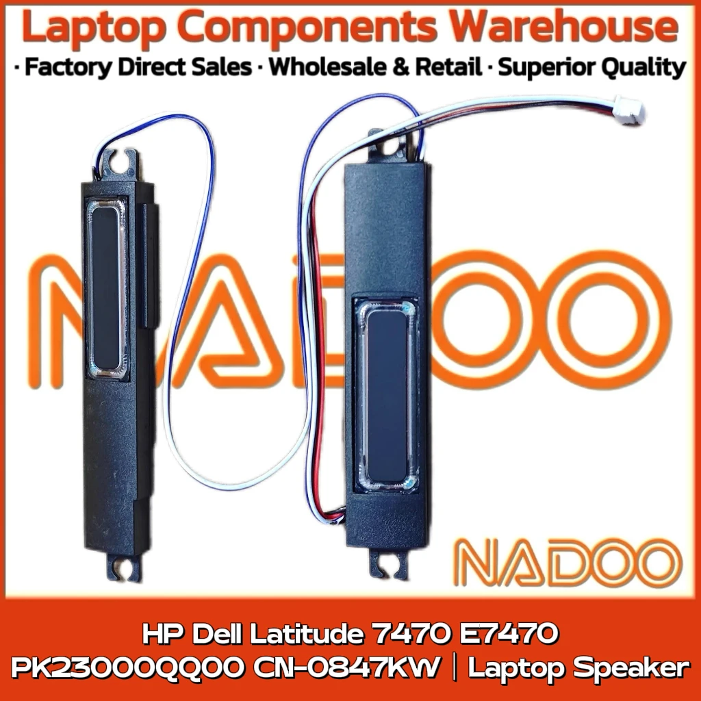 

New Original Laptop Notebook Audio Speaker For HP Dell Latitude 7470 E7470 PK23000QQ00 CN-0847KW built-in speaker horn audio