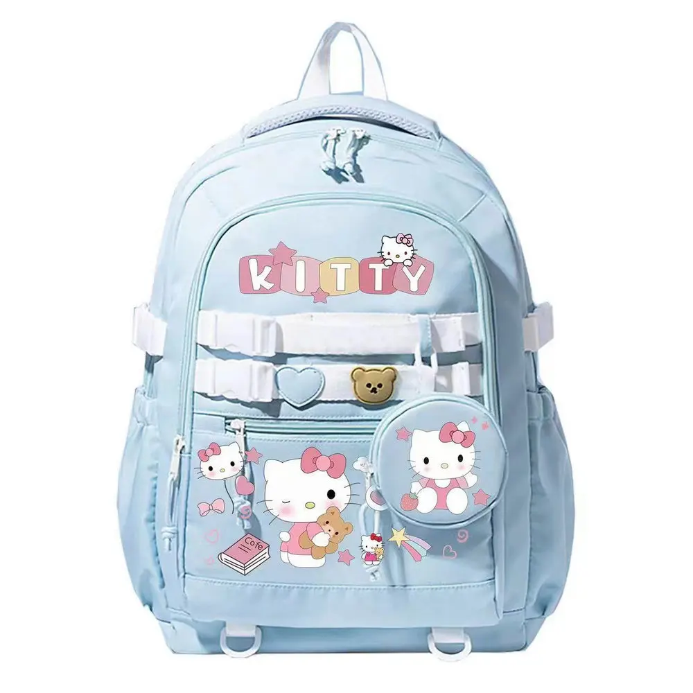 Disney Lilo Stitch Popular Children Teenagers School Bag Large Capacity School Fashion Student Backpack Girls Travel Backpack