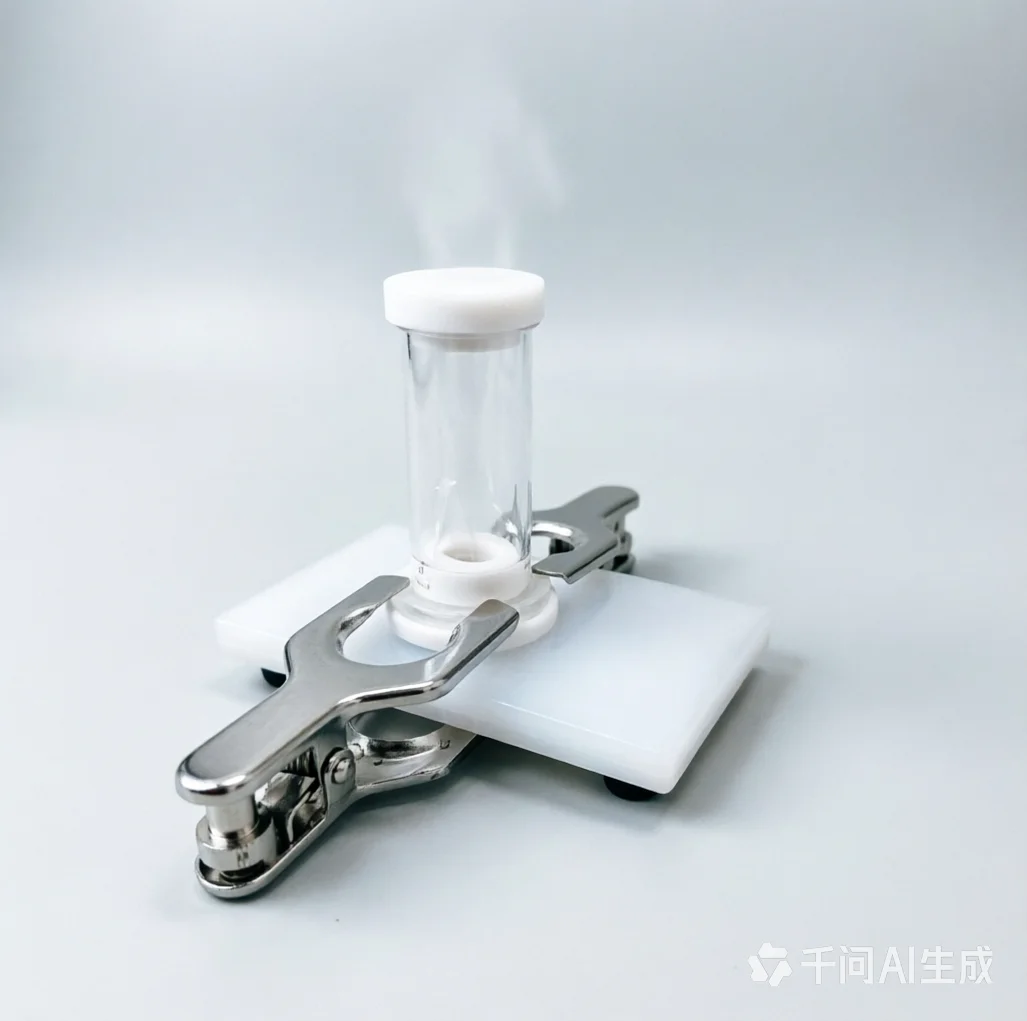 1PCS Coating Evaluation Electrolytic Cell, 10/30/80ml Corrosion Testing Cell for 3-Electrode System, Lab Use