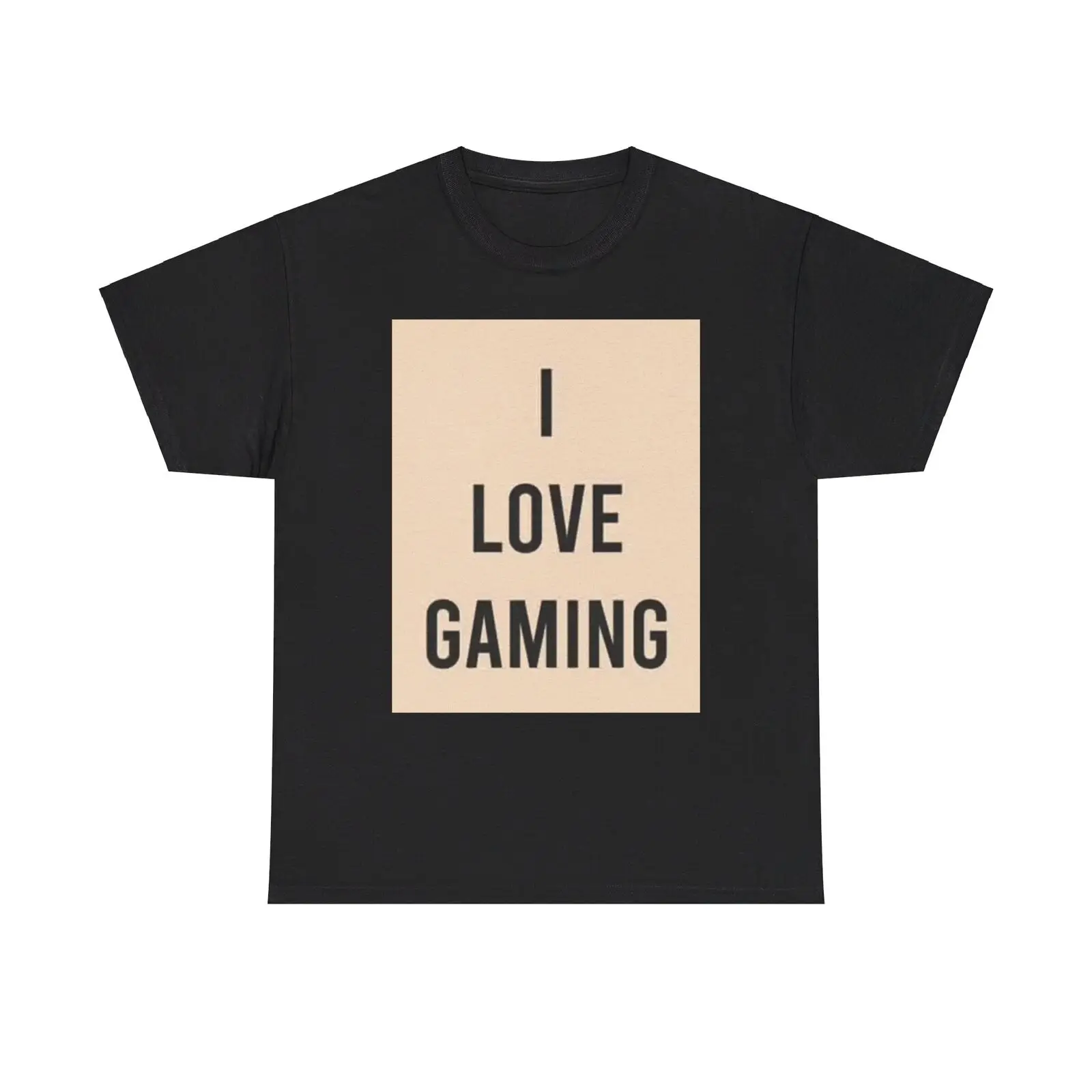 I Love Gaming T Shirt Video Games Streaming Heavy Cotton