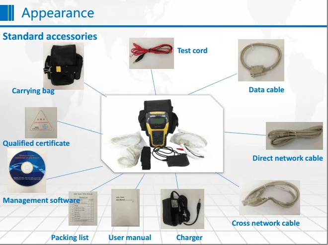ST332B Basic VDSL2 Tester XDSL Line Test Shandong SENTER ADSL Tester G.FAST 35B SENTER Model Dasar DSL Line Checker