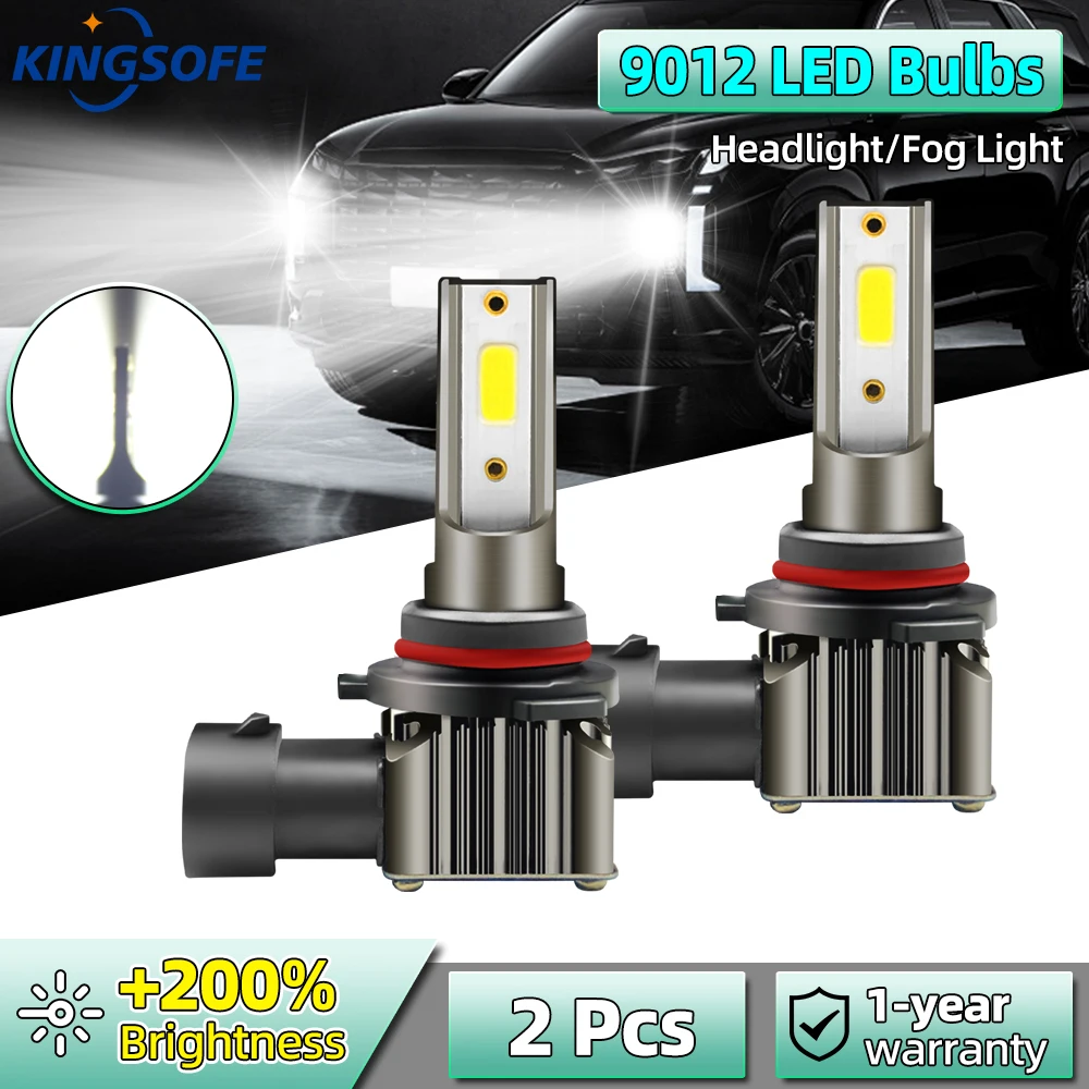 �y�Z�[�����z20000LM LED HIR2 9012 LED Canbus �v���O�A���h�v���C 180 ���b�g�Ԃ̃w�b�h���C�g�d�� DOB �`�b�v�t�H�O�����v�����P�x 6000 K �R�[���h�z���C�g 12 V