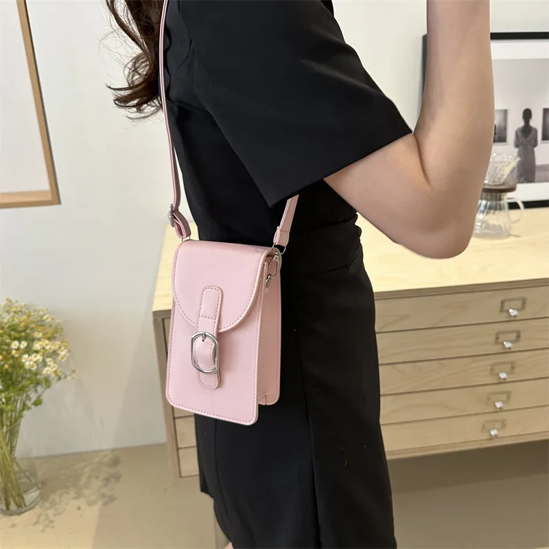 Retro Literature and Art  New Fashion Personalized Mobile Phone Bag Niche Design Casual Messenger Bag Women's  Shoulder Bag