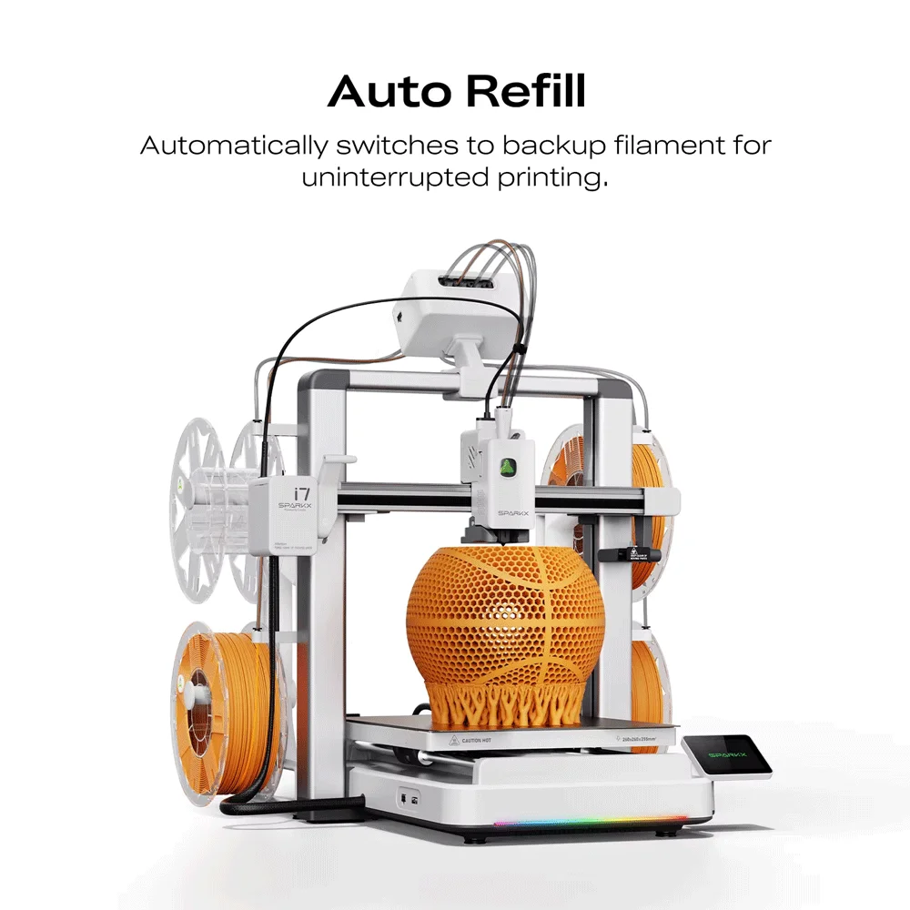 Creality CFS Nano Mehrfarbendruck mit automatischer Zufuhr und Entnahme, geeignet für I7 – Detail 6