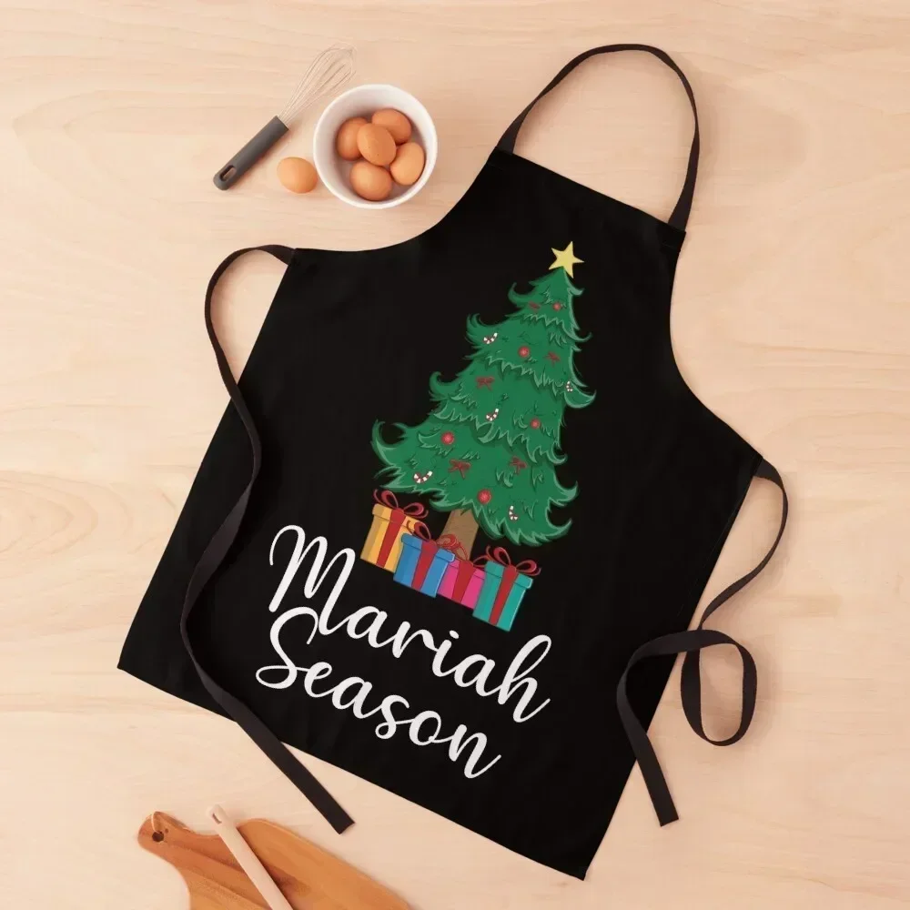 

Mariah Carey Season Christmas 2020 Apron professional kitchen cookings for women kitchen utensil Ladies Apron